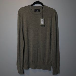 ALLSAINTS MERINO WOOL LIGHT SWEATER NWT